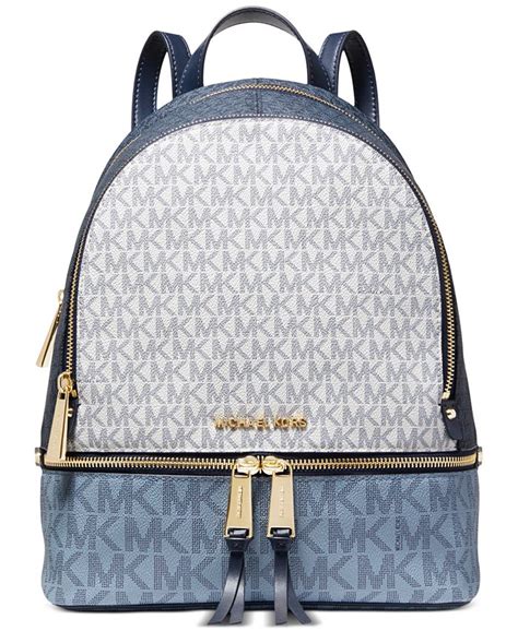 michael michael kors rhea zip medium backpack .